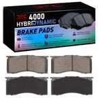 Dynamite Friction 4000-0011-00 Disc Brake Pad Set - Front - view 4