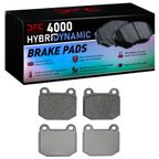 Dynamite Friction 4000-0109-00 Disc Brake Pad Set - Front - view 4