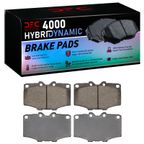 Dynamite Friction 4000-0137-00 Disc Brake Pad Set - Front - view 4