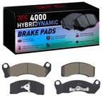 Dynamite Friction 4000-0200-00 Disc Brake Pad Set - Front - view 4