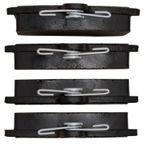 Dynamite Friction 4000-0228-00 Disc Brake Pad Set - Rear - view 2
