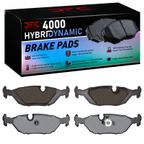 Dynamite Friction 4000-0279-00 Disc Brake Pad Set - Rear - view 4