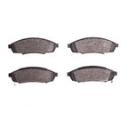 Dynamite Friction 4000-0376-00 Disc Brake Pad Set - Front - view 1