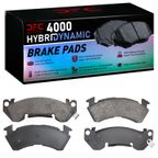 Dynamite Friction 4000-0614-00 Disc Brake Pad Set - Front - view 4