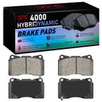 Dynamite Friction 4000-1001-00 Disc Brake Pad Set - Front or Rear - view 4
