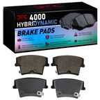 Dynamite Friction 4000-1057-10 Disc Brake Pad Set - Rear - view 4