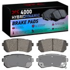 Dynamite Friction 4000-1157-00 Disc Brake Pad Set - Rear - view 4