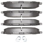 Dynamite Friction 4000-1184-00 Disc Brake Pad Set - Front - view 2