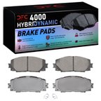 Dynamite Friction 4000-1184-10 Disc Brake Pad Set - Front - view 4