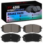 Dynamite Friction 4000-1295-00 Disc Brake Pad Set - Front - view 4