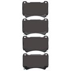 Dynamite Friction 4000-1396-00 Disc Brake Pad Set - Front - view 3