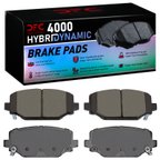 Dynamite Friction 4000-1596-00 Disc Brake Pad Set - Rear - view 4