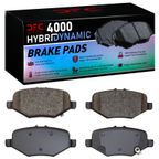 Dynamite Friction 4000-1612-00 Disc Brake Pad Set - Rear - view 4