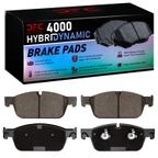 Dynamite Friction 4000-1636-10 Disc Brake Pad Set - Front - view 4