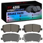 Dynamite Friction 4000-1724-00 Disc Brake Pad Set - Rear - view 4