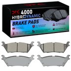 Dynamite Friction 4000-1790-00 Disc Brake Pad Set - Rear - view 4