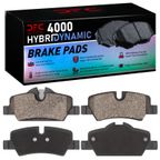 Dynamite Friction 4000-1800-00 Disc Brake Pad Set - Rear - view 4