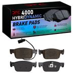 Dynamite Friction 4000-1953-00 Disc Brake Pad Set - Front - view 4