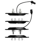 Dynamite Friction 4000-1960-01 Disc Brake Pad Set - Front - view 2