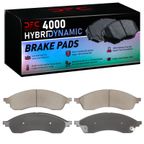 Dynamite Friction 4000-2427-00 Disc Brake Pad Set - Front - view 4