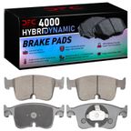 Dynamic Friction 4000-2438-00 Disc Brake Pad Set - Front - view 4