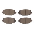 Dynamite Friction 4000-2460-00 Disc Brake Pad Set - Rear - view 1