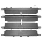 Dynamite Friction 4000-2460-00 Disc Brake Pad Set - Rear - view 2