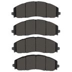 Dynamite Friction 4000-2490-00 Disc Brake Pad Set - Front - view 1