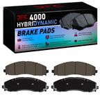 Dynamite Friction 4000-2491-00 Disc Brake Pad Set - Rear - view 4