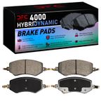Dynamic Friction 4000-2541-00 Disc Brake Pad Set - Front - view 4