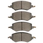 Dynamic Friction 4000-2541-00 Disc Brake Pad Set - Front - view 1