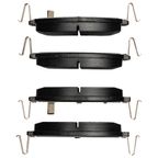 Dynamic Friction 4000-2541-00 Disc Brake Pad Set - Front - view 2