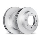 Dynamite Friction 4002-54128 Disc Brake Rotor Set - Front - view 2
