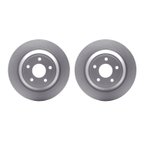 Dynamite Friction 4002-54156 Disc Brake Rotor Set - Rear - view 1