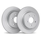 Dynamite Friction 4002-58018 Disc Brake Rotor Set - Rear - view 2