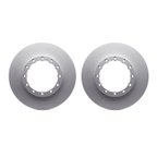 Dynamic Friction 4002-72027 Disc Brake Rotor Set - Rear - view 1