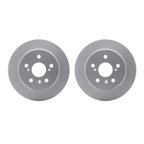 Dynamite Friction 4002-76035 Disc Brake Rotor Set - Rear - view 1