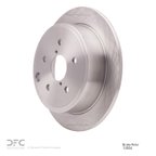 Dynamite Friction 600-13024 Disc Brake Rotor - Rear - view 2