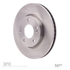 Dynamite Friction 600-21011 Disc Brake Rotor - Front - view 2
