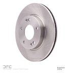 Dynamite Friction 600-21012 Disc Brake Rotor - Front - view 2
