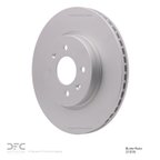 Dynamite Friction 600-21015 Disc Brake Rotor - Front - view 2