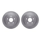 Dynamic Friction 6002-13004 Disc Brake Rotor Set - Rear - view 1