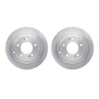 Dynamic Friction 6002-21017 Disc Brake Rotor Set - Rear - view 1