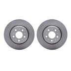 Dynamite Friction 6002-26002 Disc Brake Rotor Set - Front - view 1