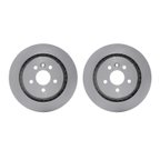 Dynamite Friction 6002-27037 Disc Brake Rotor Set - Rear - view 1