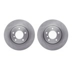 Dynamite Friction 6002-31057 Disc Brake Rotor Set - Front - view 1