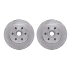 Dynamite Friction 6002-40055 Disc Brake Rotor Set - Front - view 1