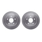 Dynamite Friction 6002-42025 Disc Brake Rotor Set - Rear - view 1