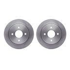 Dynamite Friction 6002-54045 Disc Brake Rotor Set - Rear - view 1