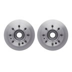 Dynamite Friction 6002-54195 Disc Brake Rotor Set - Front - view 1